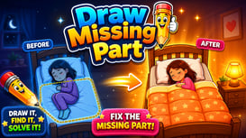 Draw Missing Part | DOP Puzzle game cover