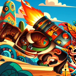Crystal Flight Aztec Adventure game cover