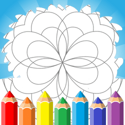 Free Printable Mandala Coloring For Kids game cover